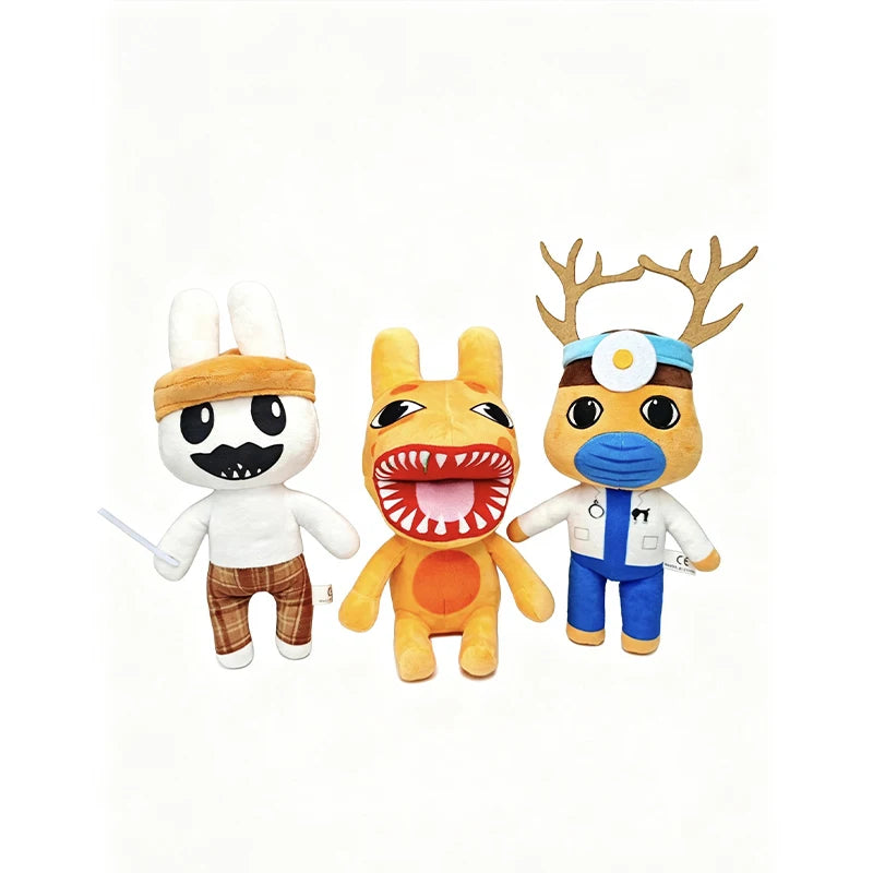 New Horror Game Animal Hospital Peripheral Creative Plushie Doll Collectible Room Decor Ornament Anime Fan Souvenir Display Gift