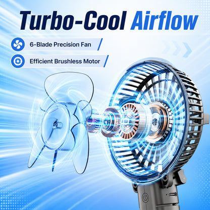 180° Foldable Handheld Fan