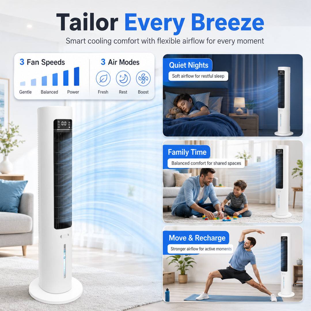 Antarctic Star 40″ Evaporative Air Cooler