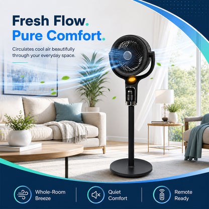 SPZK 4-Way Oscillating Pedestal Fan