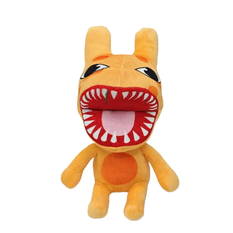 Horror Animal Hospital Plush Toy Blue Dog Soft Stuffed Cartoon Doll Collectible for Adult Fans Home Decoration Christmasgift