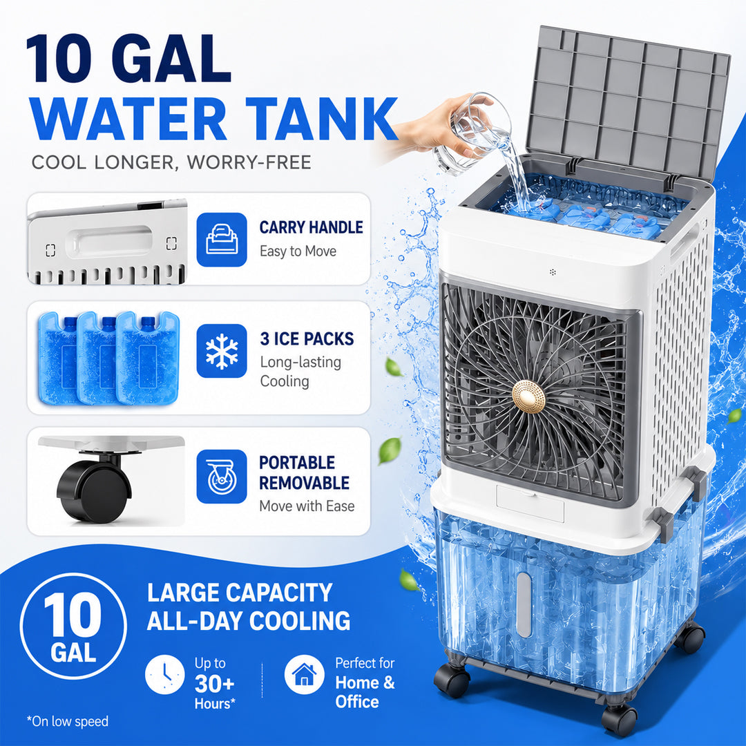 10-Gallon Evaporative Air Cooler