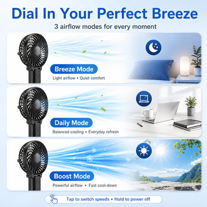 180° Foldable Handheld Fan