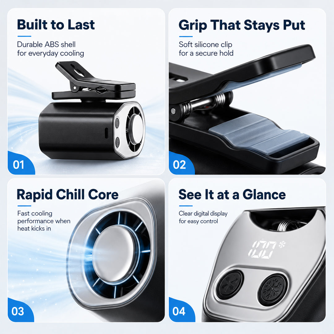 Joytutus Semiconductor Cooling Car Fan