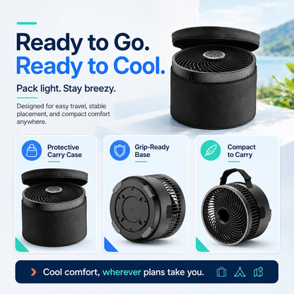 Socool 20000mAh Foldable Rechargeable Fan