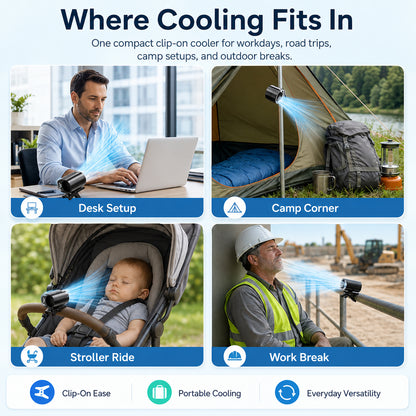 Joytutus Semiconductor Cooling Car Fan