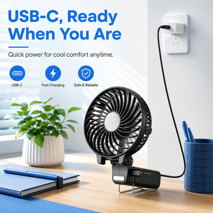 180° Foldable Handheld Fan