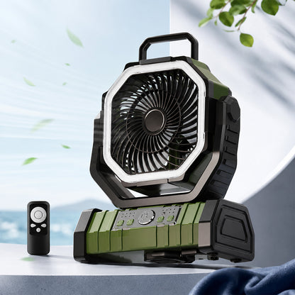 F6 20000mAh Rechargeable Camping Fan