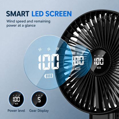 180° Foldable Handheld Fan