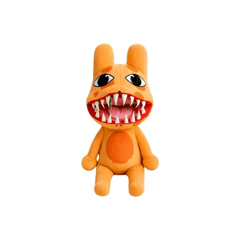 Horror Animal Hospital Plush Toy Blue Dog Soft Stuffed Cartoon Doll Collectible for Adult Fans Home Decoration Christmasgift