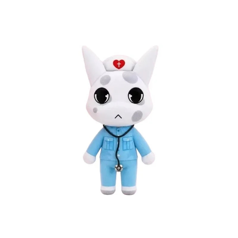 New Horror Game Animal Hospital Peripheral Creative Plushie Doll Collectible Room Decor Ornament Anime Fan Souvenir Display Gift